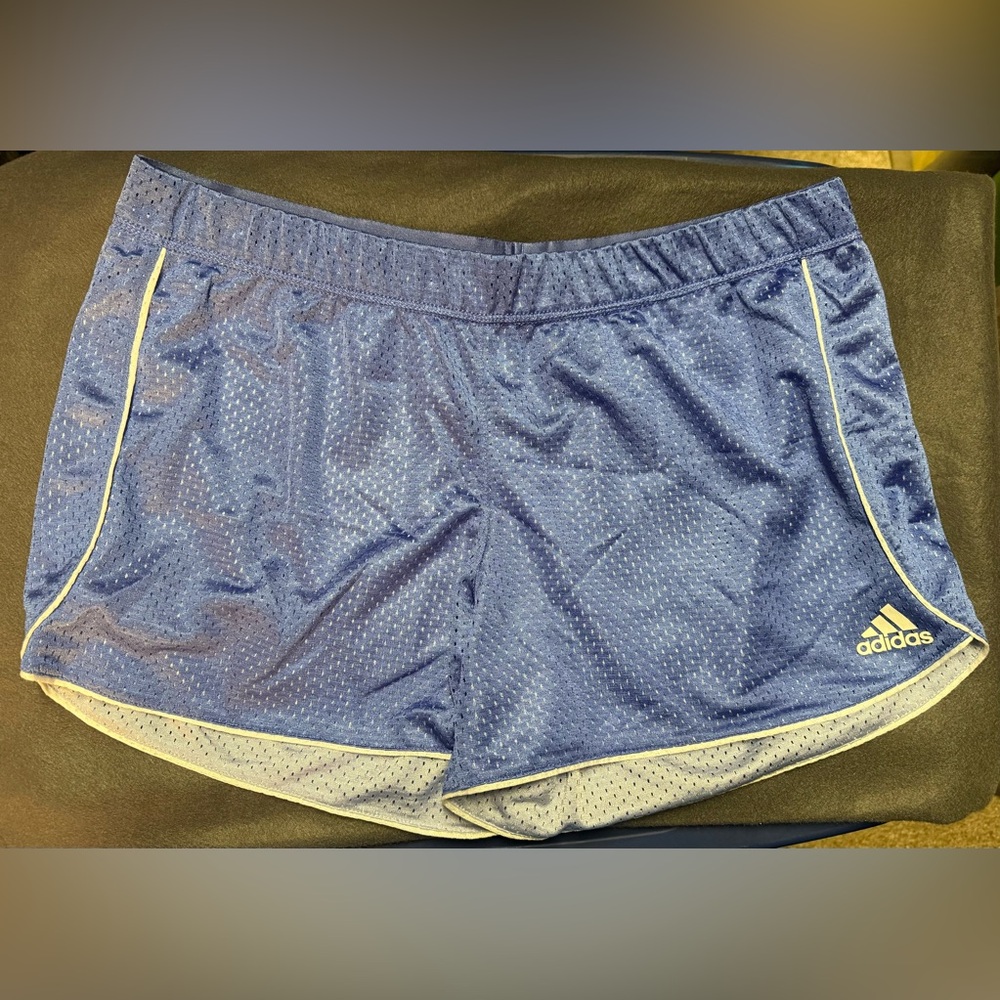 Adidas Blue / purple Athletic Performance Shorts